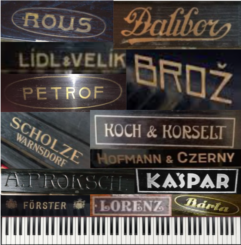 Výrobci pian v Čechách a na Moravě v uplynulých 100 letech